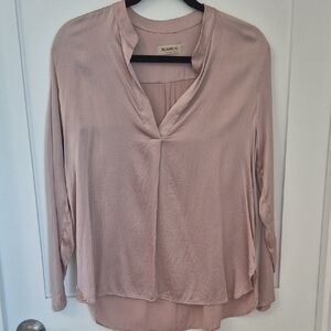Blanca Silk Pink Blouse